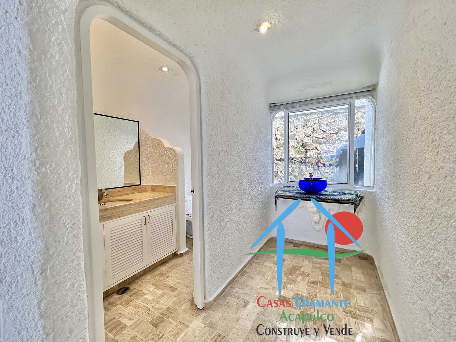 Casa Las Ranas - Baño de visitas 1